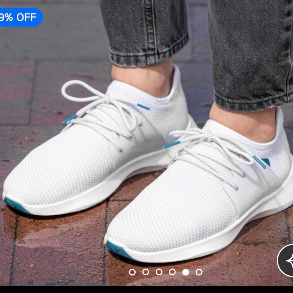 Vessi 100% Waterproof Everyday Classic Sneaker Shoes W9 light gray